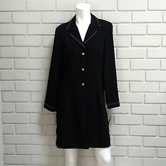 Requirements Jackets & Blazers - Requirements Black Button Down Business Jacket. Size Small
